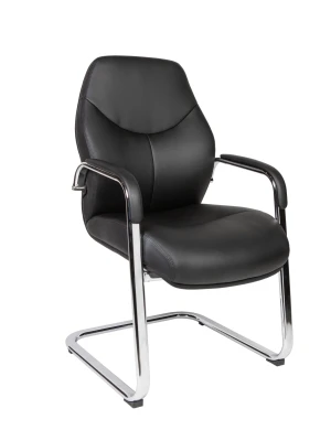 Конференц-кресло кресло Norden Леман CF F395 black черная премиум экокожа
