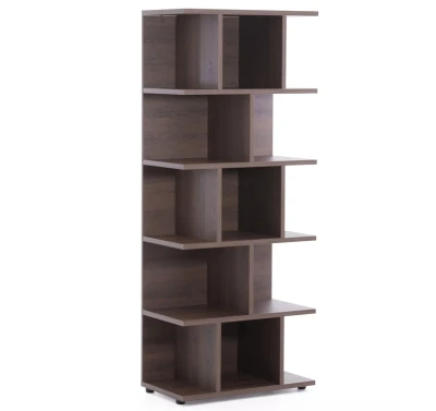 Стеллаж H.198 LAVA, цвет Табак, размер: 80x44xh198