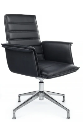 Конференц-кресло Riva Design Rubens-ST C1819-2 черная кожа
